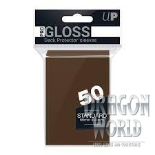 Standard Sleeves - Brown - 50CT - Ultra Pro